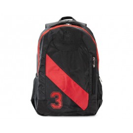 Mochila York Team Polo Club Negra-TodoenunLugar-sku: 713332