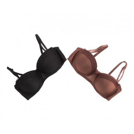 Set de 2 Brasieres Strapless marca Rosy Bra para Mujer-TodoenunLugar-sku: 312150