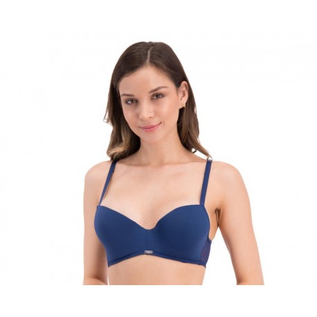 Brasier Push Up color Azul marca Vicky Form para Mujer-TodoenunLugar-sku: 335144