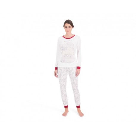 Pijama color Blanco marca Beauty Secret para Mujer-TodoenunLugar-sku: 331846