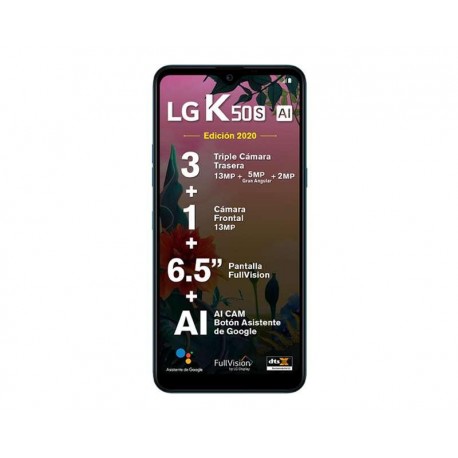 Telcel LG K50S 32 GB Azul-TodoenunLugar-sku: 239688