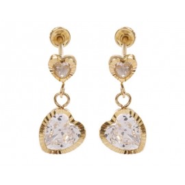 Aretes de Oro Gold For Y de 10 Quilates-TodoenunLugar-sku: 833991