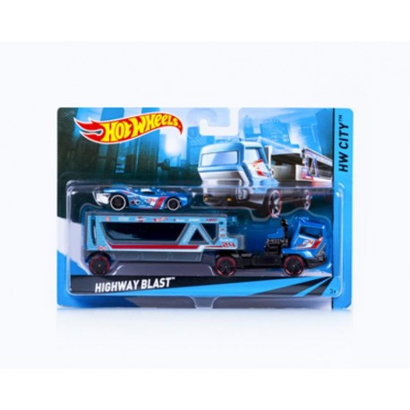 Super Remolque Highway Blast Hot Wheels-TodoenunLugar-sku: 762799