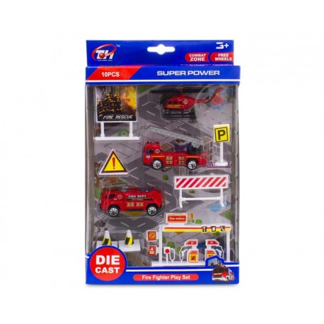 Set de Vehículos de Bomberos-TodoenunLugar-sku: 702415