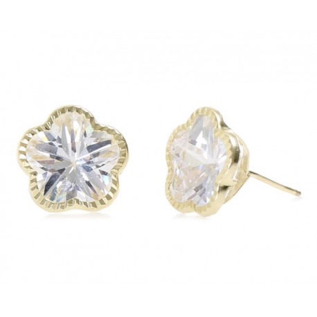 Aretes de Oro Horoz de 10 Quilates-TodoenunLugar-sku: 841791