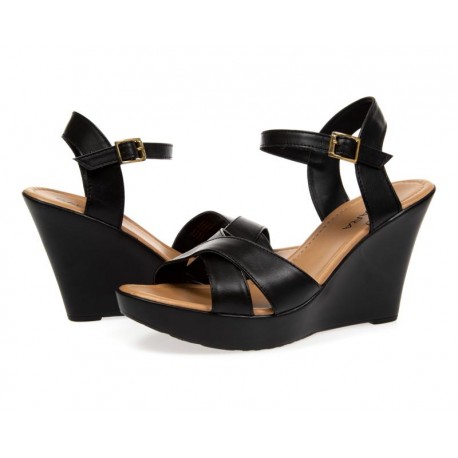 Sandalias marca Sahara color Negro para Mujer-TodoenunLugar-sku: 812393