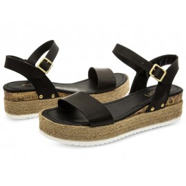 Sandalias marca Frida color Negro para Mujer-TodoenunLugar-sku: 800067