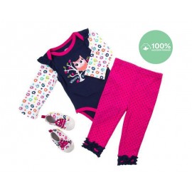 Conjunto marca Baby Colors para Bebé Niña-TodoenunLugar-sku: 504500