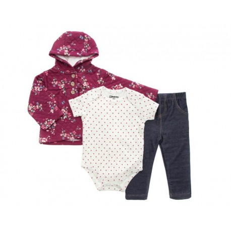 Conjunto marca Grafito Baby para Bebé Niña-TodoenunLugar-sku: 508939