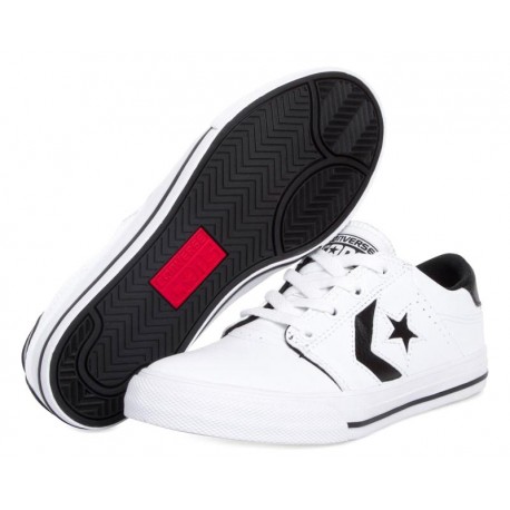 Tenis Converse Cons Tre Star Juvenil color Blanco-TodoenunLugar-sku: 805698