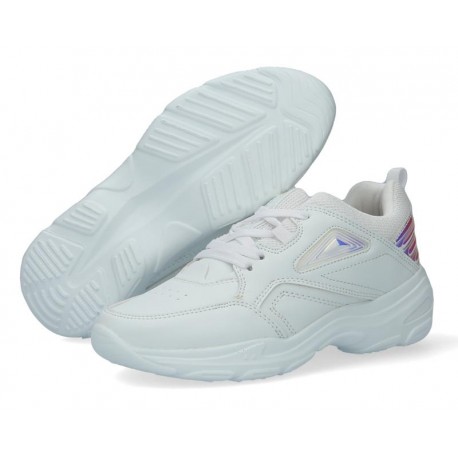 Tenis Juveniles marca Sportline color Blanco-TodoenunLugar-sku: 811129