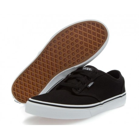 Tenis Juveniles marca Vans Atwood color Negro-TodoenunLugar-sku: 809633