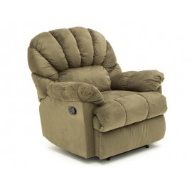 Sillón Reclinable Diana en Microfibra Café Claro-TodoenunLugar-sku: 420808