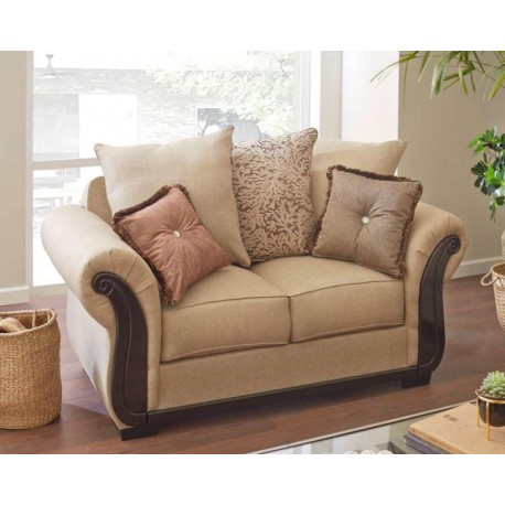 Loveseat Monette Clásico 1 Pieza-TodoenunLugar-sku: 428495