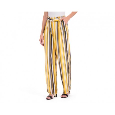 Pantalón Casual color Amarillo marca Sahara Woman para Mujer-TodoenunLugar-sku: 316736