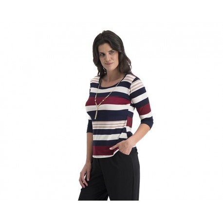 Blusa a Rayas para Mujer Sahara Woman-TodoenunLugar-sku: 319249