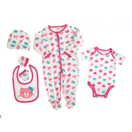 Conjunto Blanco marca Baby Colors para Bebé Niña-TodoenunLugar-sku: 500263