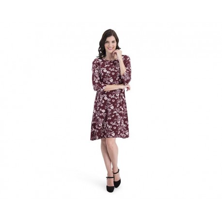 Vestido Casual Tinto marca Lady Sun para Mujer-TodoenunLugar-sku: 331046