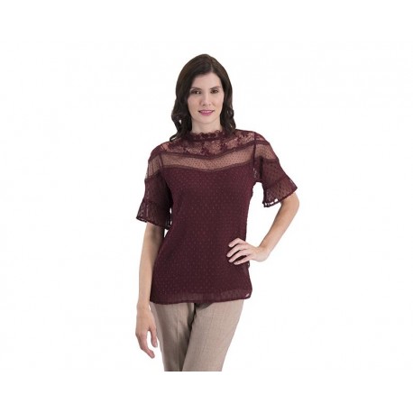 Blusa Tinta Manga Corta marca Sahara Woman para Mujer-TodoenunLugar-sku: 305349