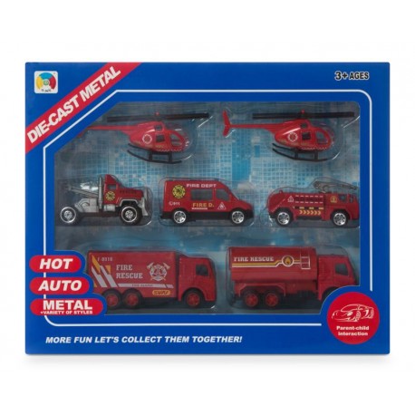 Set de Vehículos de Bomberos-TodoenunLugar-sku: 714210