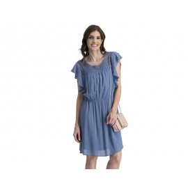 Vestido Casual Azul marca Sahara Woman para Mujer-TodoenunLugar-sku: 310499