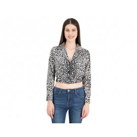 Blusa Animal Print Manga Larga marca Thinner para Mujer-TodoenunLugar-sku: 332273