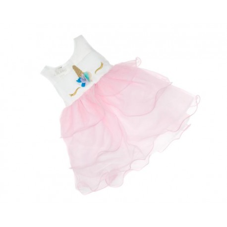 Vestido Rosa marca Baby Colors para Bebé Niña-TodoenunLugar-sku: 504441