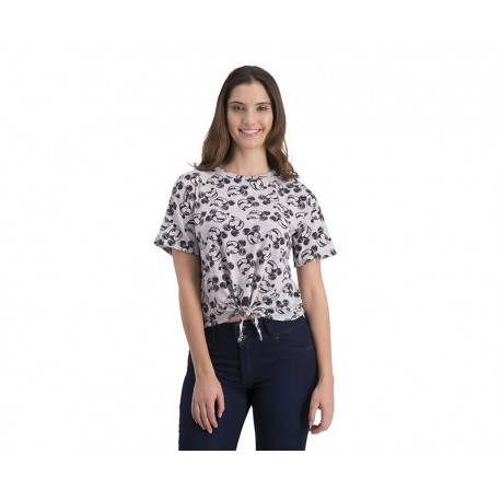 Playera Cuello Redondo marca Disney Mickey Mouse para Mujer-TodoenunLugar-sku: 316768