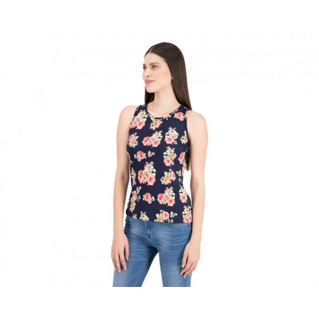 Blusa de Flores Sin Mangas marca Up & Down para Mujer-TodoenunLugar-sku: 333494