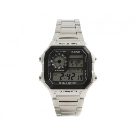 Reloj Casio AE-1200WHD-1ACF Plateado-TodoenunLugar-sku: 724211