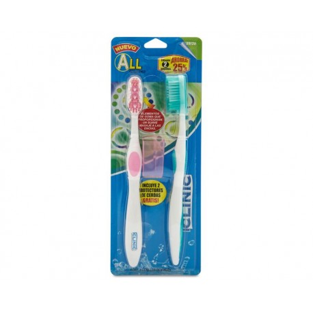 Set de Cepillos Dentales Clinic All Rounder-TodoenunLugar-sku: 703536