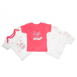 Set de Playeras marca Baby Colors para Bebé Niña-TodoenunLugar-sku: 500998