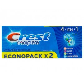 Pasta Dental Crest Complete 4 en 1 Econopack x 2-TodoenunLugar-sku: 708583