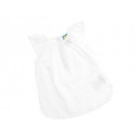 Blusa Cuello Redondo Blanca marca Grafito Baby para Bebé Niña-TodoenunLugar-sku: 500406