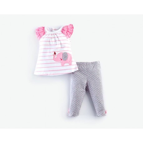 Conjunto con Malla Baby Color Estampado-TodoenunLugar-sku: 557294