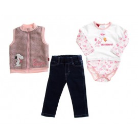 Conjunto marca Snoopy para Bebé Niña-TodoenunLugar-sku: 503681