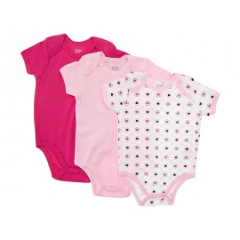 Set de Pañaleros Rosa para Niña Baby Colors-TodoenunLugar-sku: 504388