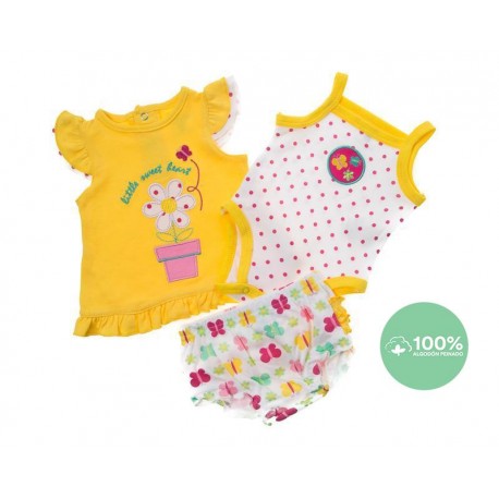 Conjunto marca Grafito Baby para Bebé Niña-TodoenunLugar-sku: 504470