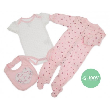 Conjunto marca Bam-Bu para Bebé Niña-TodoenunLugar-sku: 504494