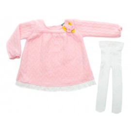 Vestido Rosa marca Baby Colors para Bebé Niña-TodoenunLugar-sku: 509035