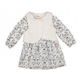 Vestido Blanco marca Baby Colors para Bebé Niña-TodoenunLugar-sku: 508813