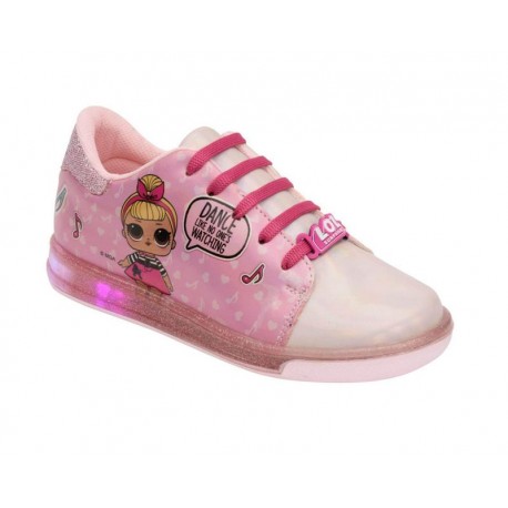 Tenis Rosas con Luz marca L.O.L. para Niña-TodoenunLugar-sku: 813663