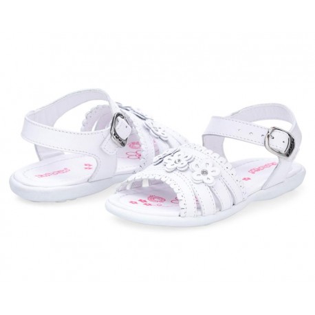 Sandalias Ensueño Blancas para Niña-TodoenunLugar-sku: 801668