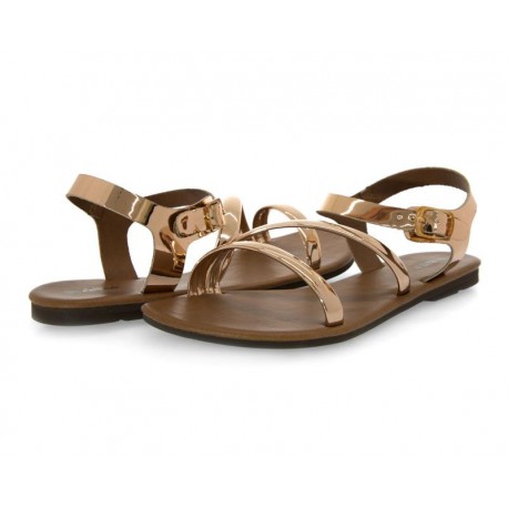 Sandalias Rose Gold marca Girls Attitude para Niña-TodoenunLugar-sku: 800389