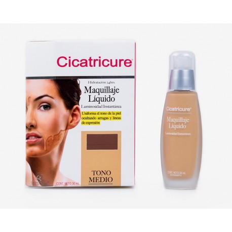 Maquillaje Líquido Cicatricure Medio-TodoenunLugar-sku: 792808