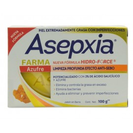 Jabón Asepxia Azufre Limpieza Profunda Efecto Anti-Sebo-TodoenunLugar-sku: 708903