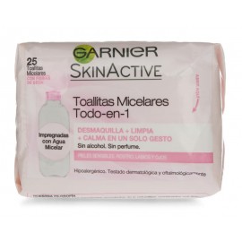 Toallitas Micelares Garnier SkinActive-TodoenunLugar-sku: 715185