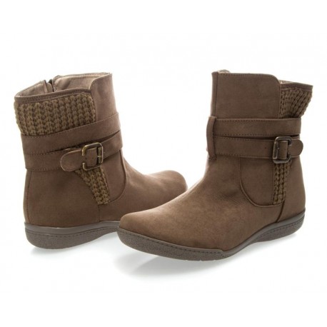 Botas marca 18 Forever color Café para Mujer-TodoenunLugar-sku: 812254