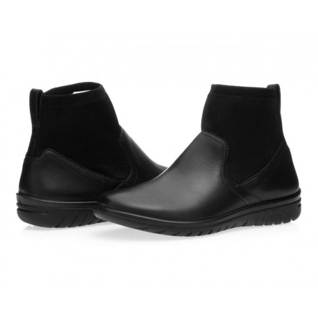 Botas de Piel marca Flexi color Negro para Mujer-TodoenunLugar-sku: 814274