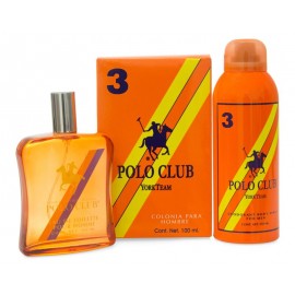 Set de Perfume y Desodorante York Team Polo Club - Orange-TodoenunLugar-sku: 705287